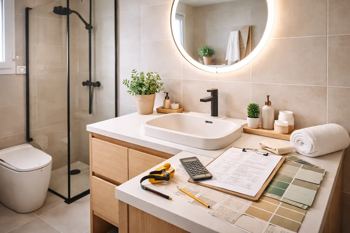 Quel budget prévoir pour rénover une salle de bain de 5 m²