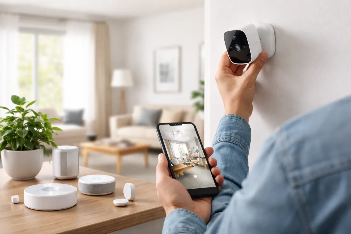 Comment installer un système de sécurité pour maison intelligente sans câbles